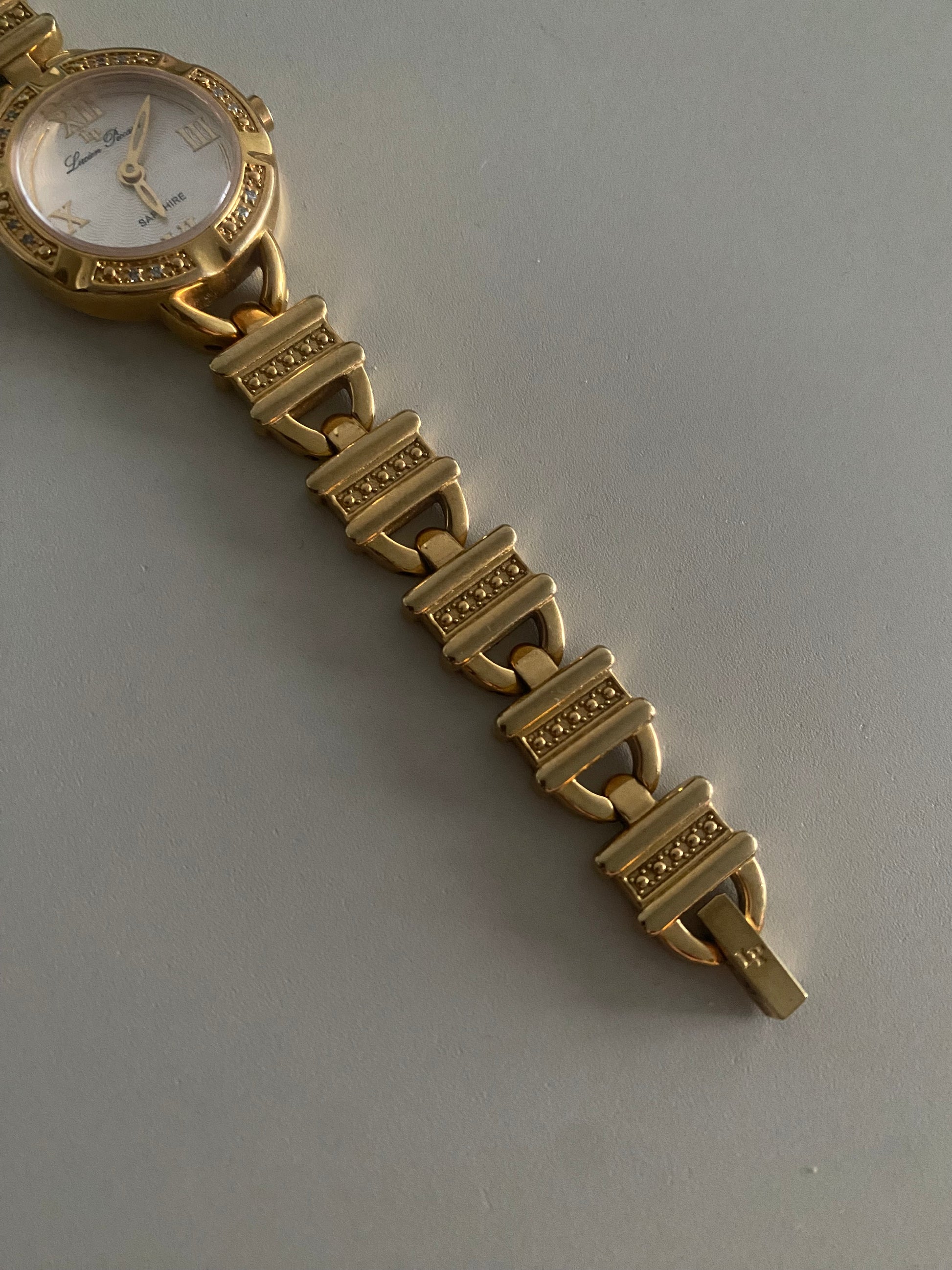 Lucien Piccard Ladies' Gold-Tone Watch – 1990s Vintage