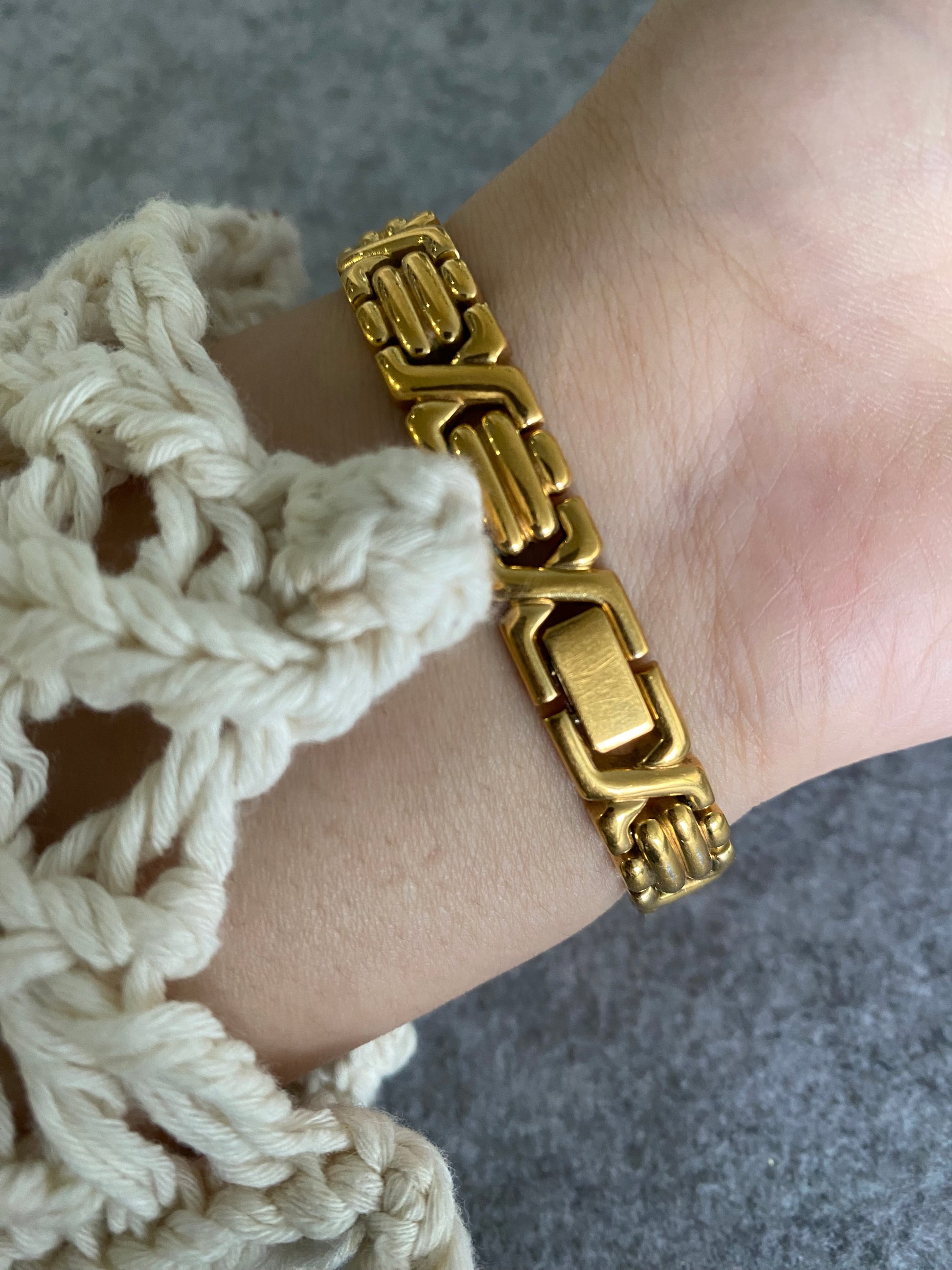 Vintage 1990s ESQ by Movado Ladies’ Dainty Gold-Tone Watch