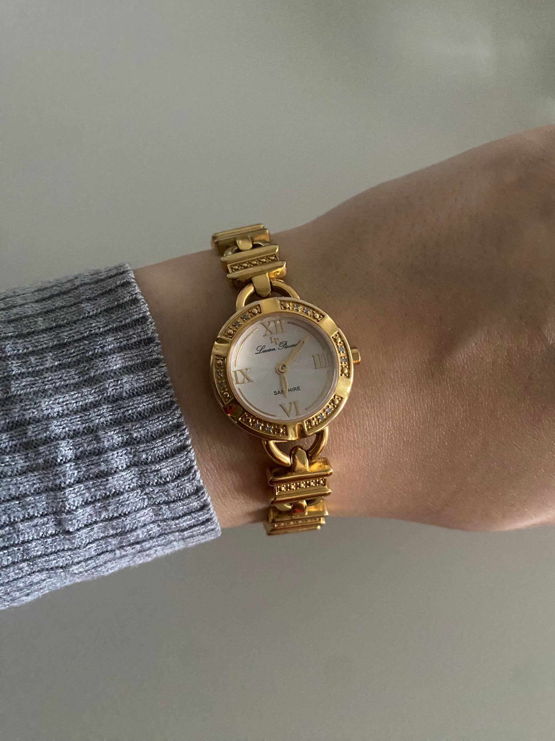 Lucien Piccard Ladies' Gold-Tone Watch – 1990s Vintage