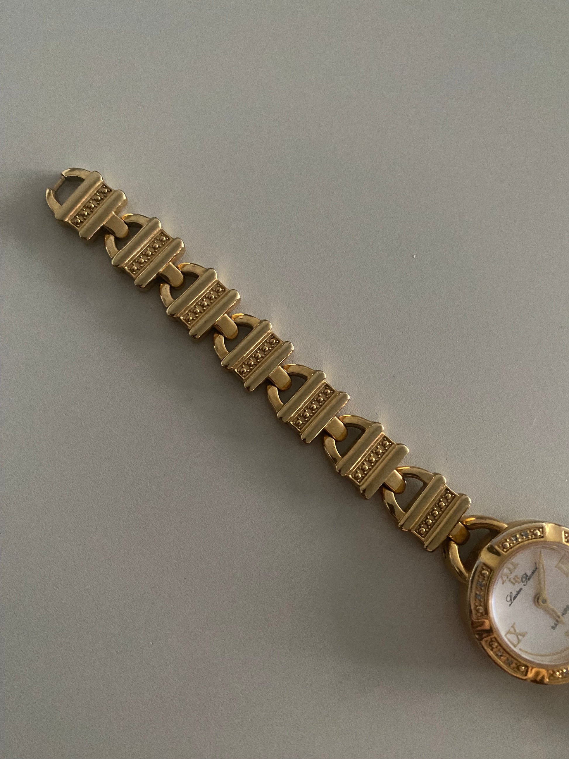 Lucien Piccard Ladies' Gold-Tone Watch – 1990s Vintage