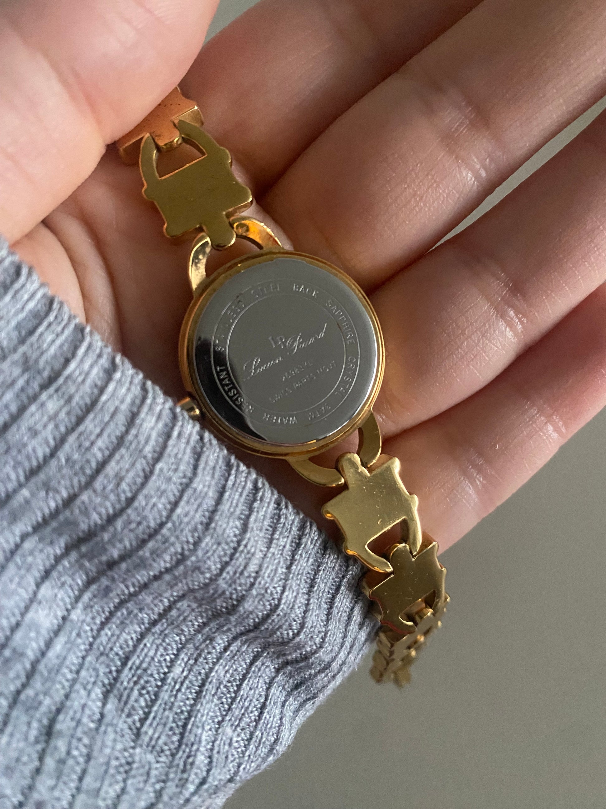 Lucien Piccard Ladies' Gold-Tone Watch – 1990s Vintage