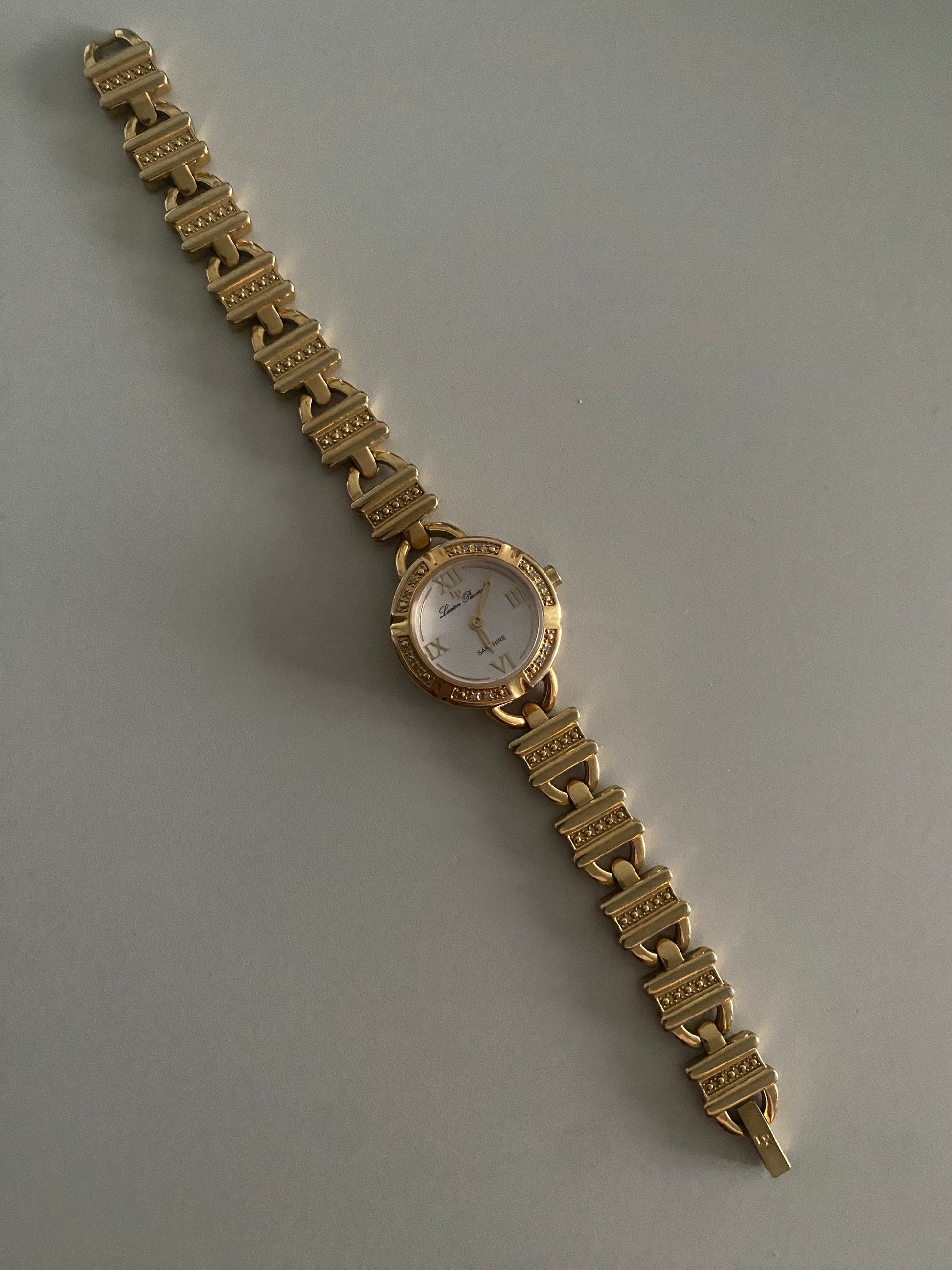 Lucien Piccard Ladies' Gold-Tone Watch – 1990s Vintage