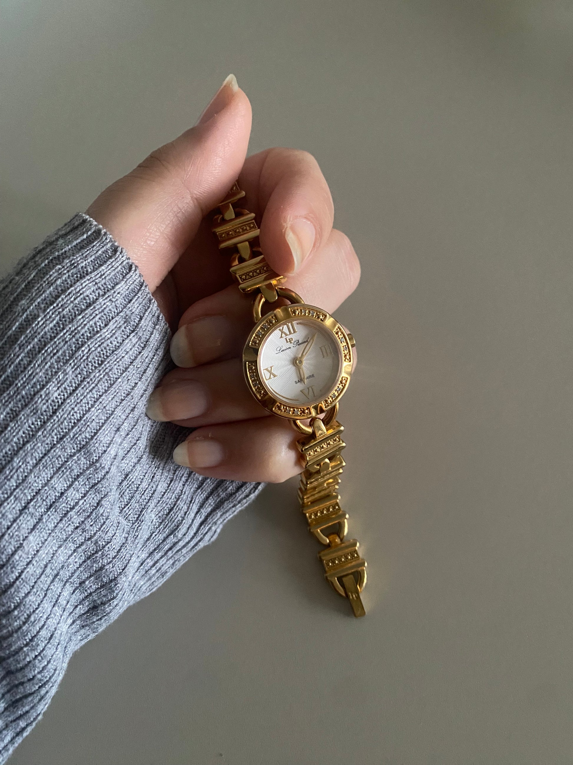 Lucien Piccard Ladies' Gold-Tone Watch – 1990s Vintage