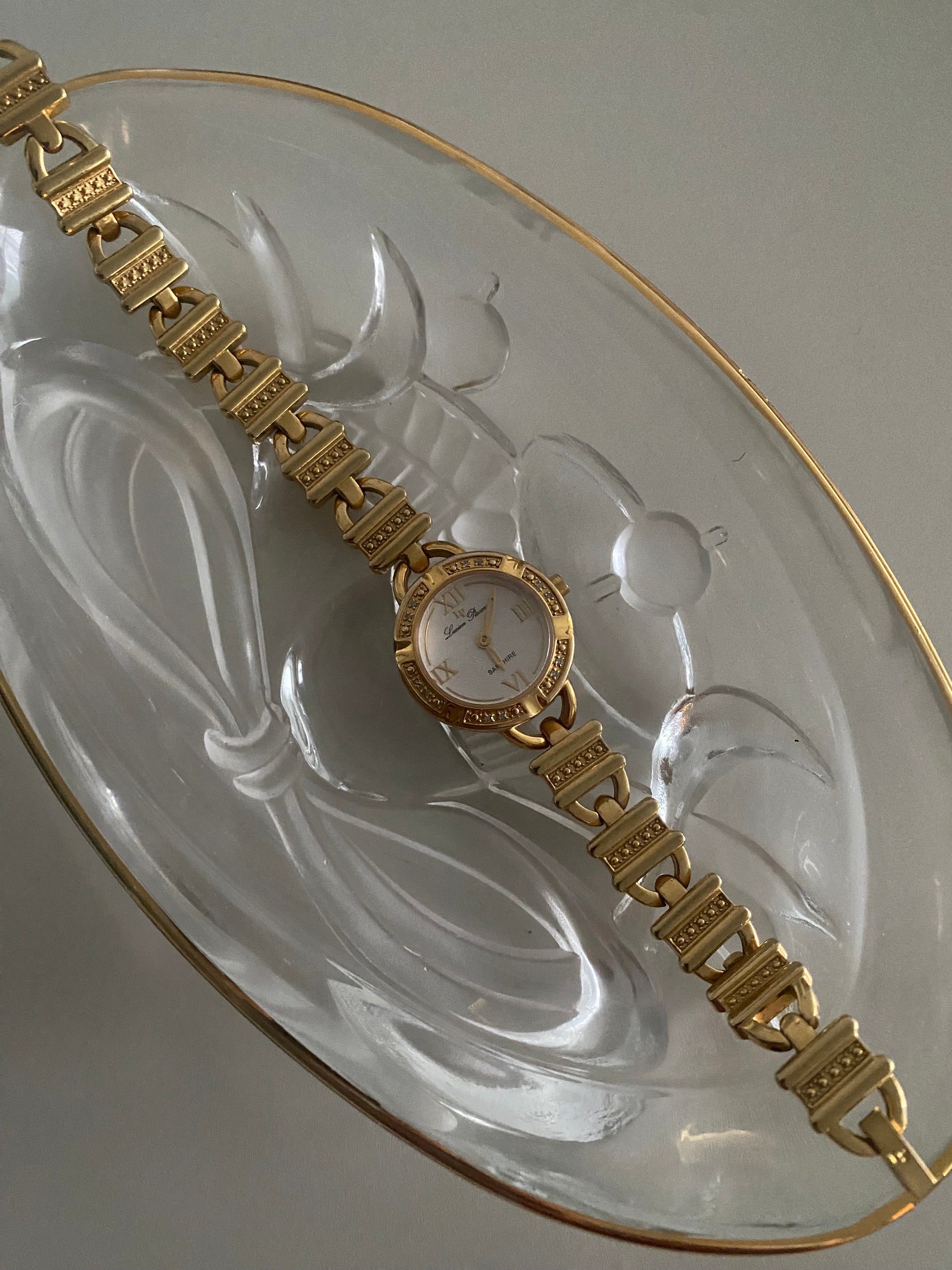 Lucien Piccard Ladies' Gold-Tone Watch – 1990s Vintage