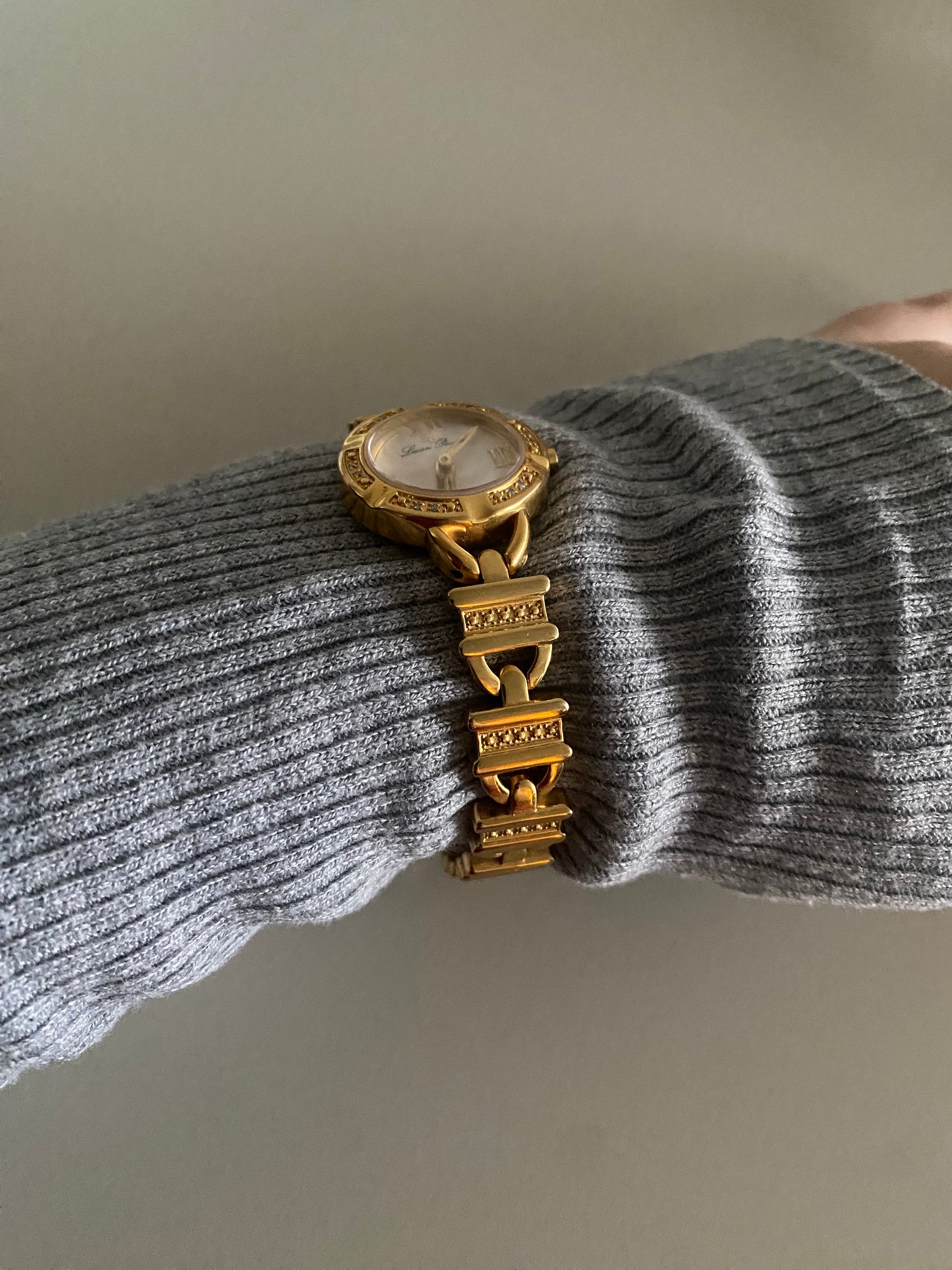 Lucien Piccard Ladies' Gold-Tone Watch – 1990s Vintage